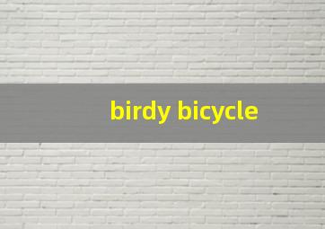 birdy bicycle